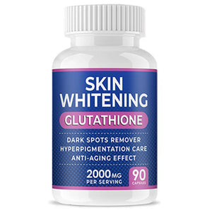 Gélules de glutathion, gélules éclaircissantes