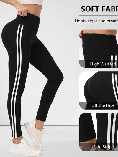 Shaping High-Waisted Leggings, Running and Fitness