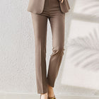 Brown Suit Pants
