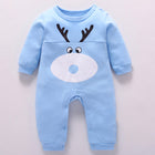Long blue deer