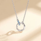 White Platinum Blue Zirconium