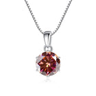 Silver auspicious red