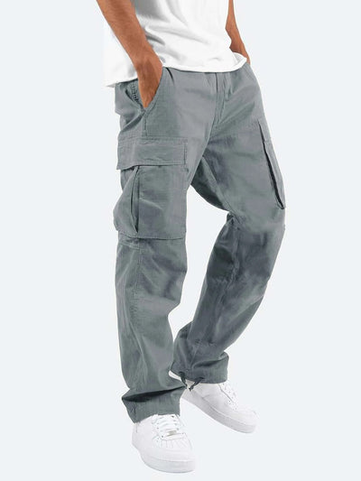 Pantalon cargo long pour homme, style décontracté et sportif