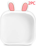 Rabbit ears white 2PC