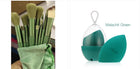 13 Green Cloth Bags set