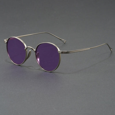 Korean-style Retro Trendy Round Sunglasses For Celebrities And Internet Influencers