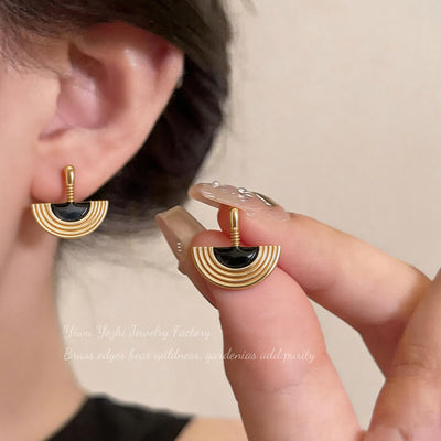 European And American French-Style Retro New Design Earrings For Women, Classical High-End Earrings, Versatile And Fashionable Niche Ear Accessories