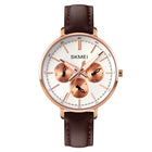 Rose Gold Brown Strap