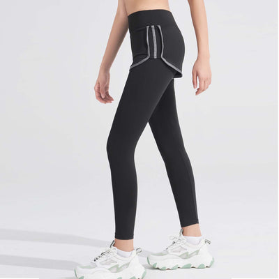 Long High-Waisted Leggings, Plus Size