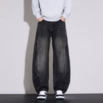 Men's Style Loose Wide Leg Denim Jeans