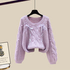 Purple sweater