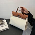 Brown With White