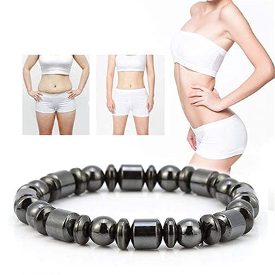 Bracelets magnétiques minceur pour femme et homme, pierre pentagramme, bracelets de magnétothérapie anti-douleur, bijoux santé minceur